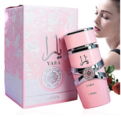 Парфюмна вода за жени Lattafa, Yara 100 ml + дезодорант спрей 200 ml 